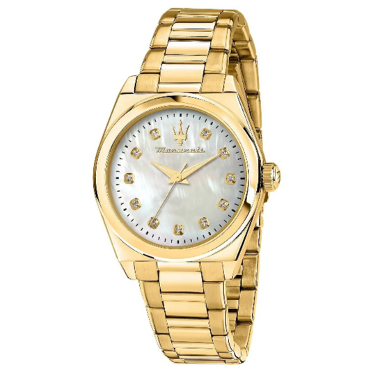 ساعة مازيراتي نسائي 36 بميناء صدفيه