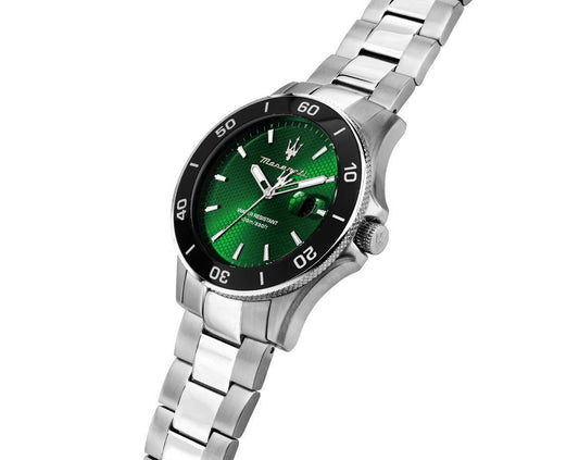 ساعة مازيراتي رجالي 43 ستانلس ستيل أنيقة