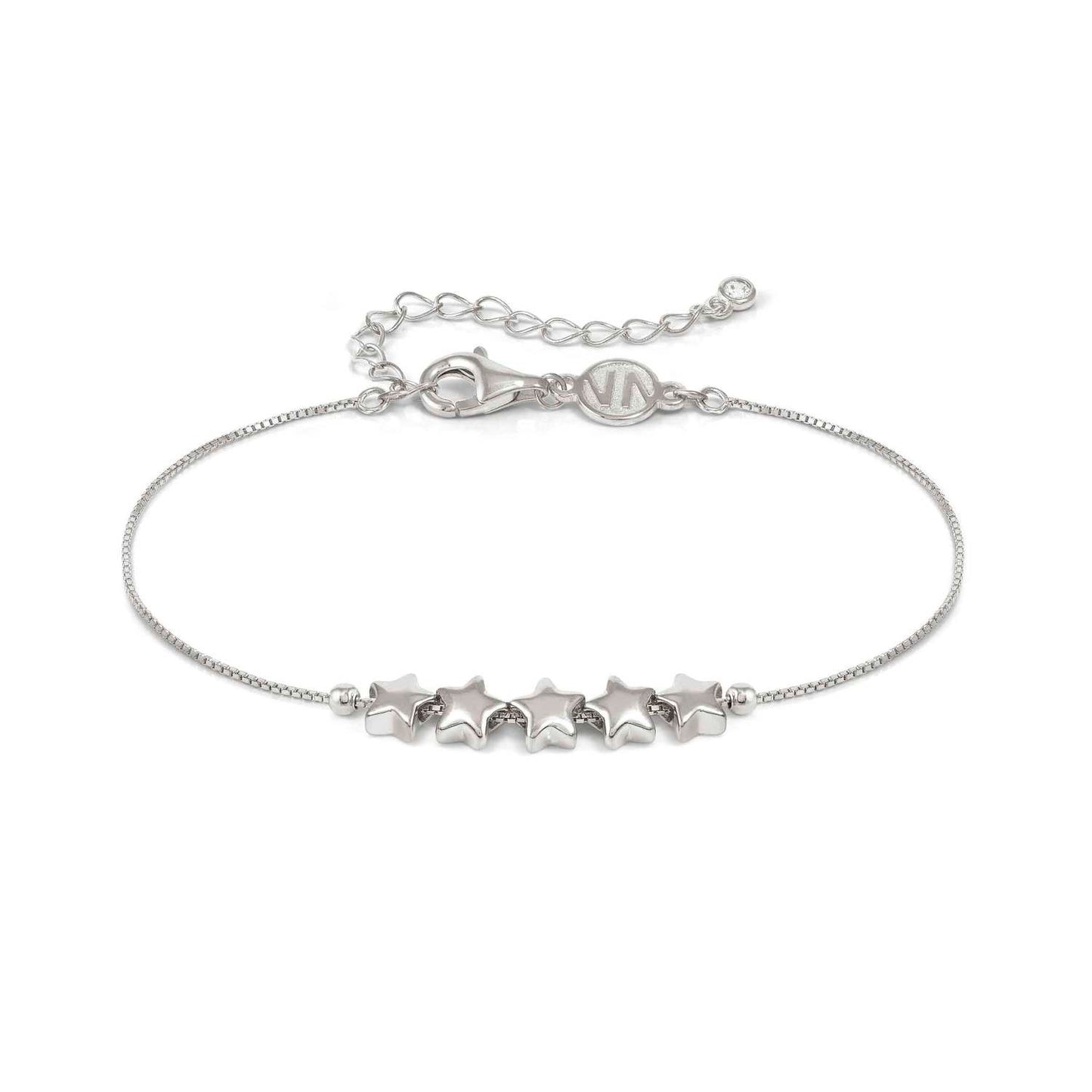 ARMONICA bracelet in 925 sterling silver (RICH) and cubic zirconia Star Silver