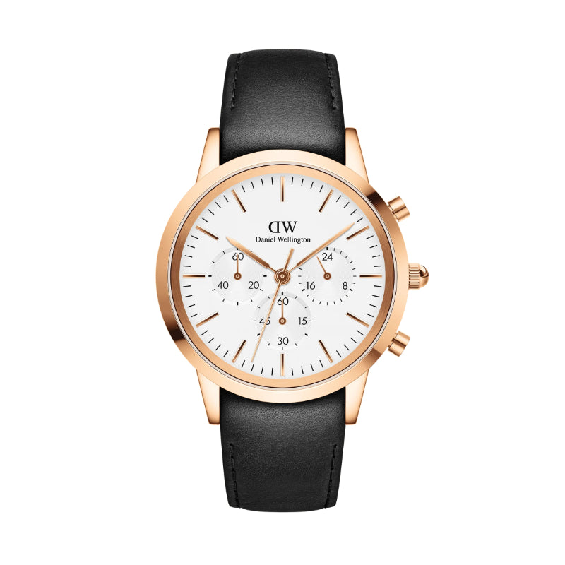 ساعة دانيال ولينغتون رجالي 42 جلد كوارتز