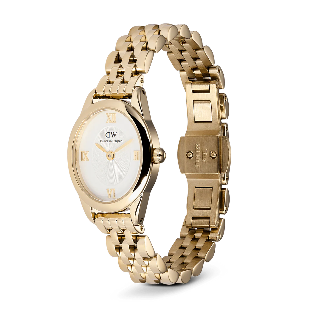 ساعة دانيال ولينغتون أوفيليا صغيرة بلون الذهبي