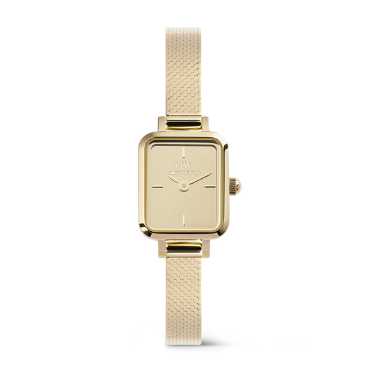 ساعة دانيال ولينغتون ستانلس ستيل بلون ذهبي أنيقة