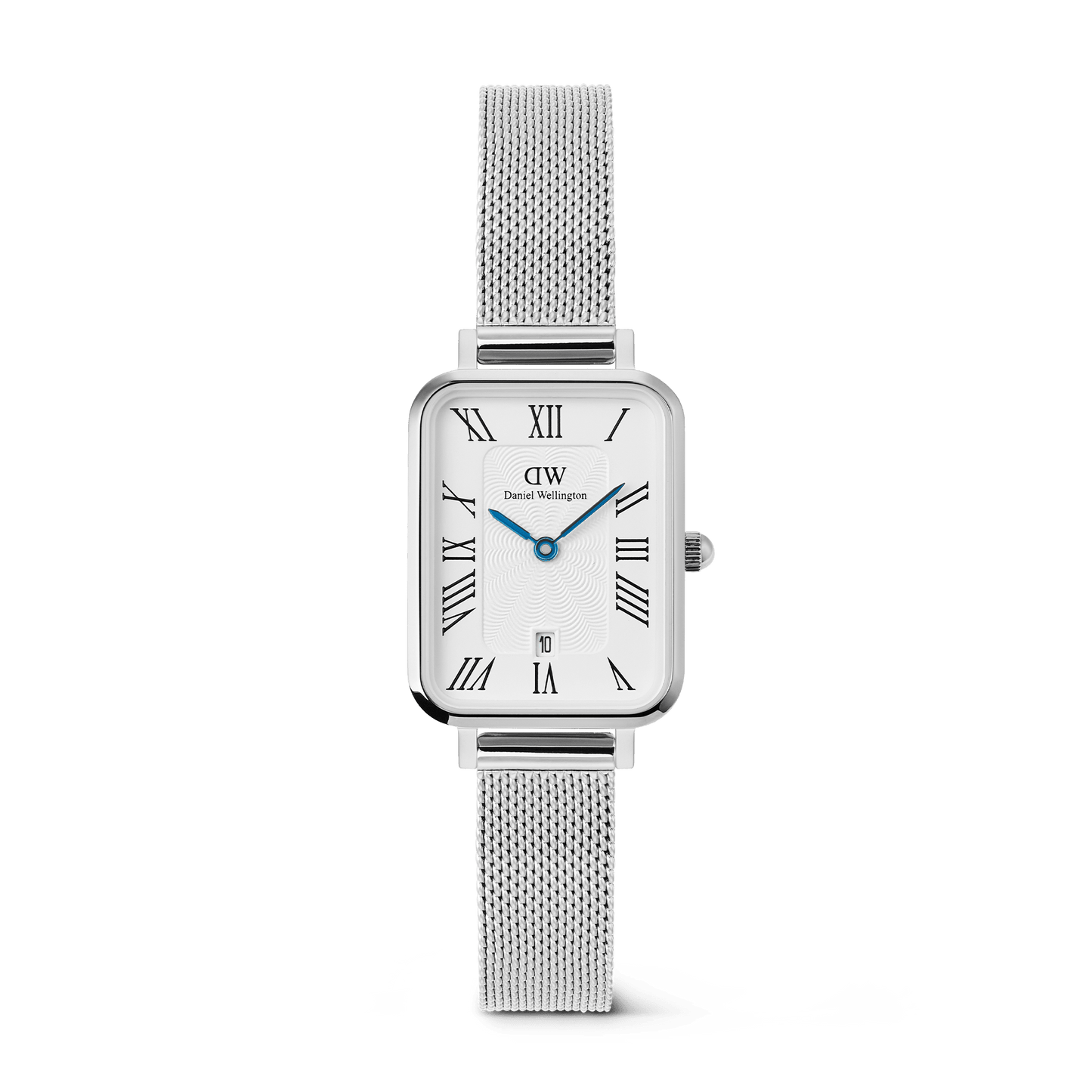Quadro 20x26 Roman Numerals Date Sterling White S - Daniel Wellington