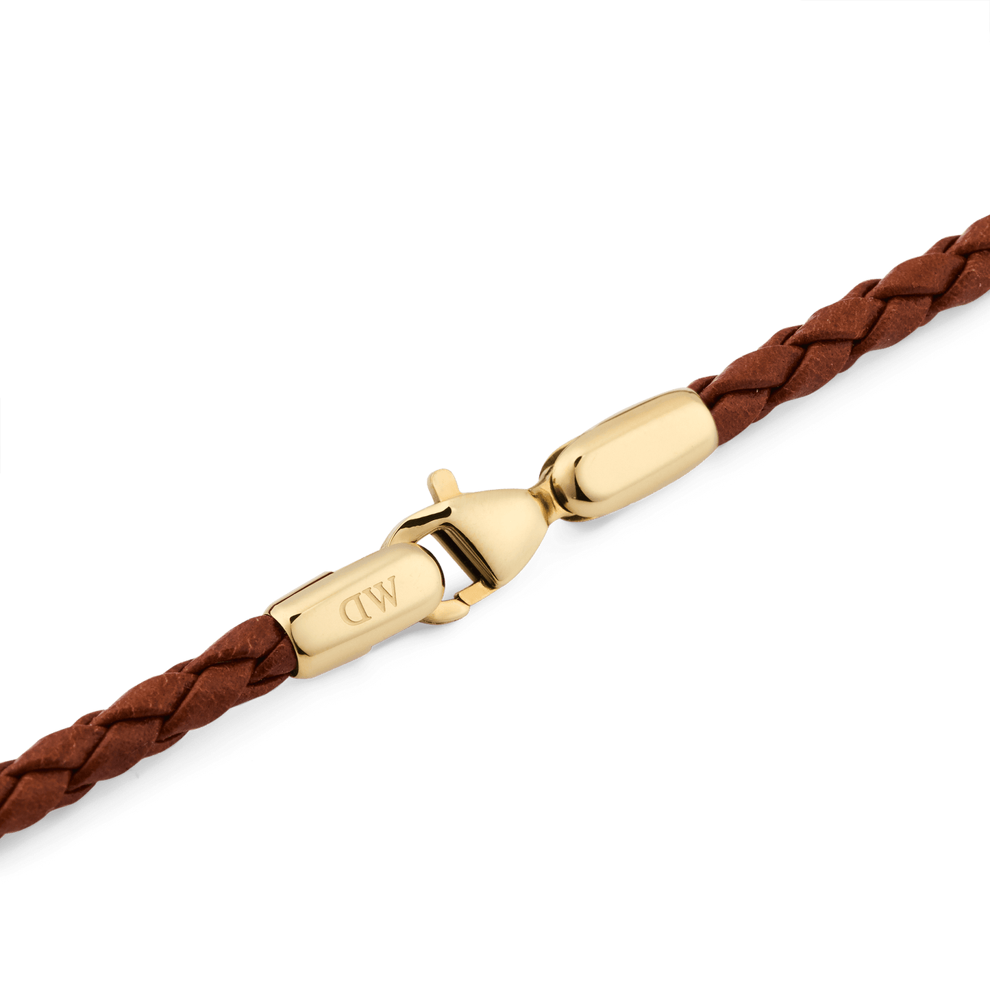 Daniel Braided Leather Bracelet St Mawes 3.0 195mm G - Daniel Wellington