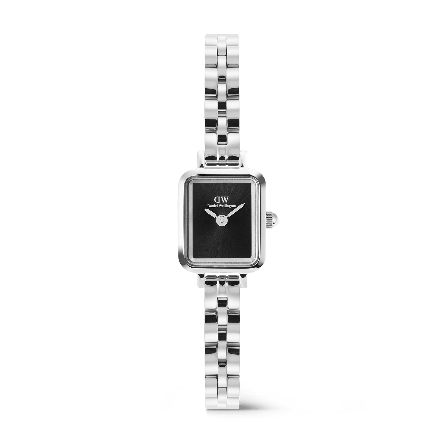 Quadro Mini 15.4x18.2 Arch 3-Link Onyx Sunray S - Daniel Wellington