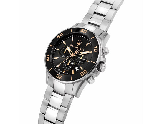 ساعة مازيراتي رجالي 43 بتصميم أنيق ومتين