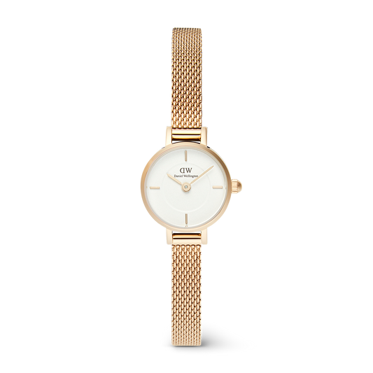 Petite Mini 19 Evergold G White - Daniel Wellington