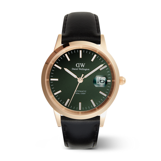 Iconic Automatic 40 Sheffield RG Green Enamel - Daniel Wellington