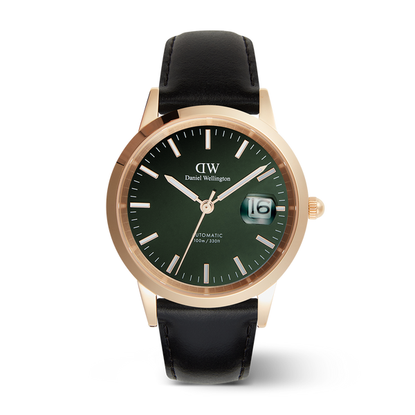 Iconic Automatic 40 Sheffield RG Green Enamel - Daniel Wellington