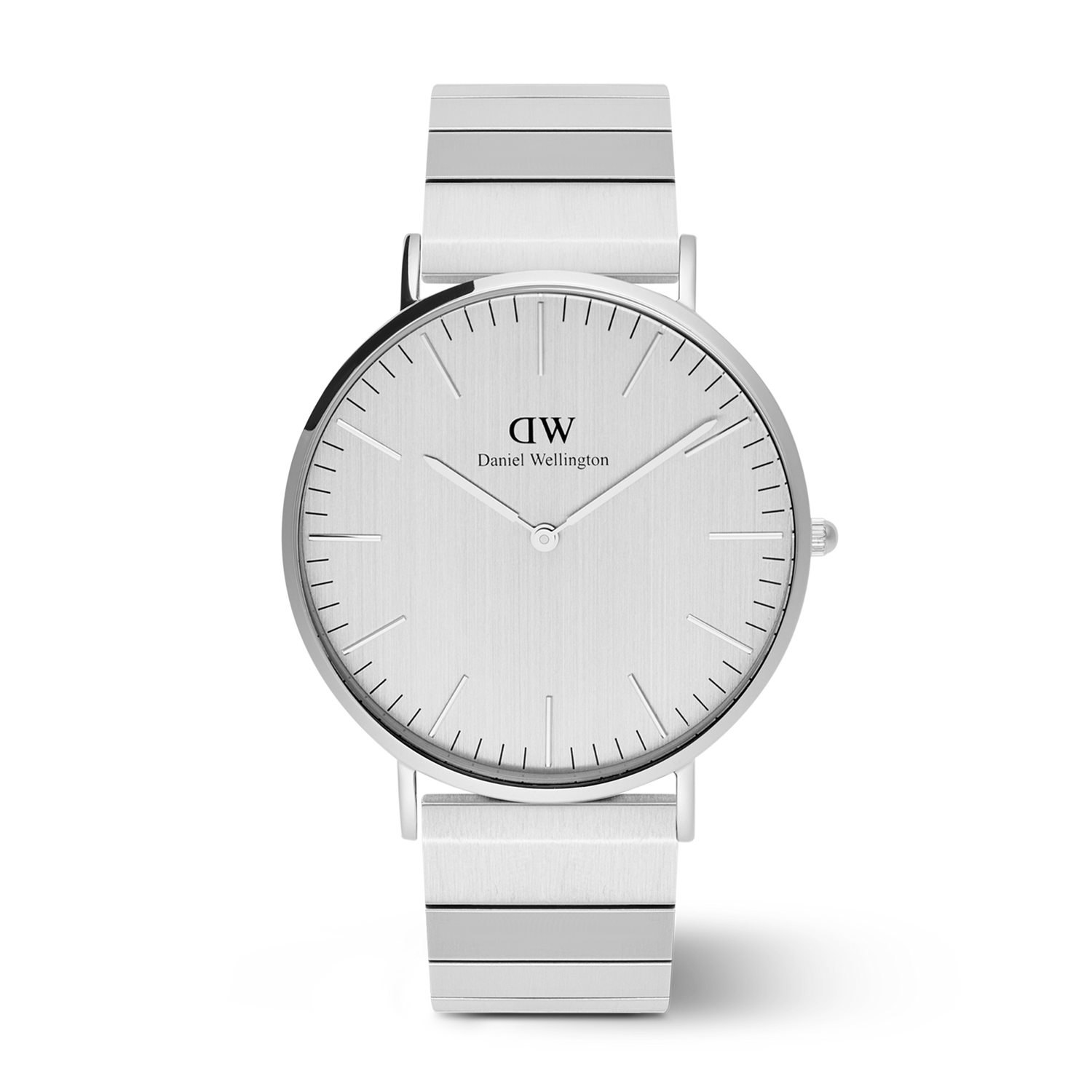 Classic 40 Sterling Piano S Brushed Silver - Daniel Wellington