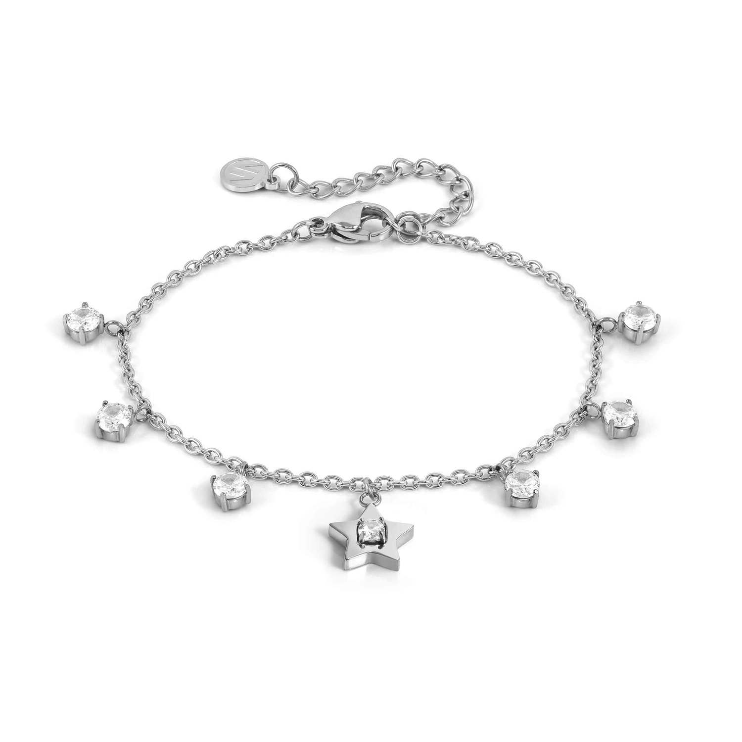 MYSOPHIE bracelets in steel and cubic zirconia Star