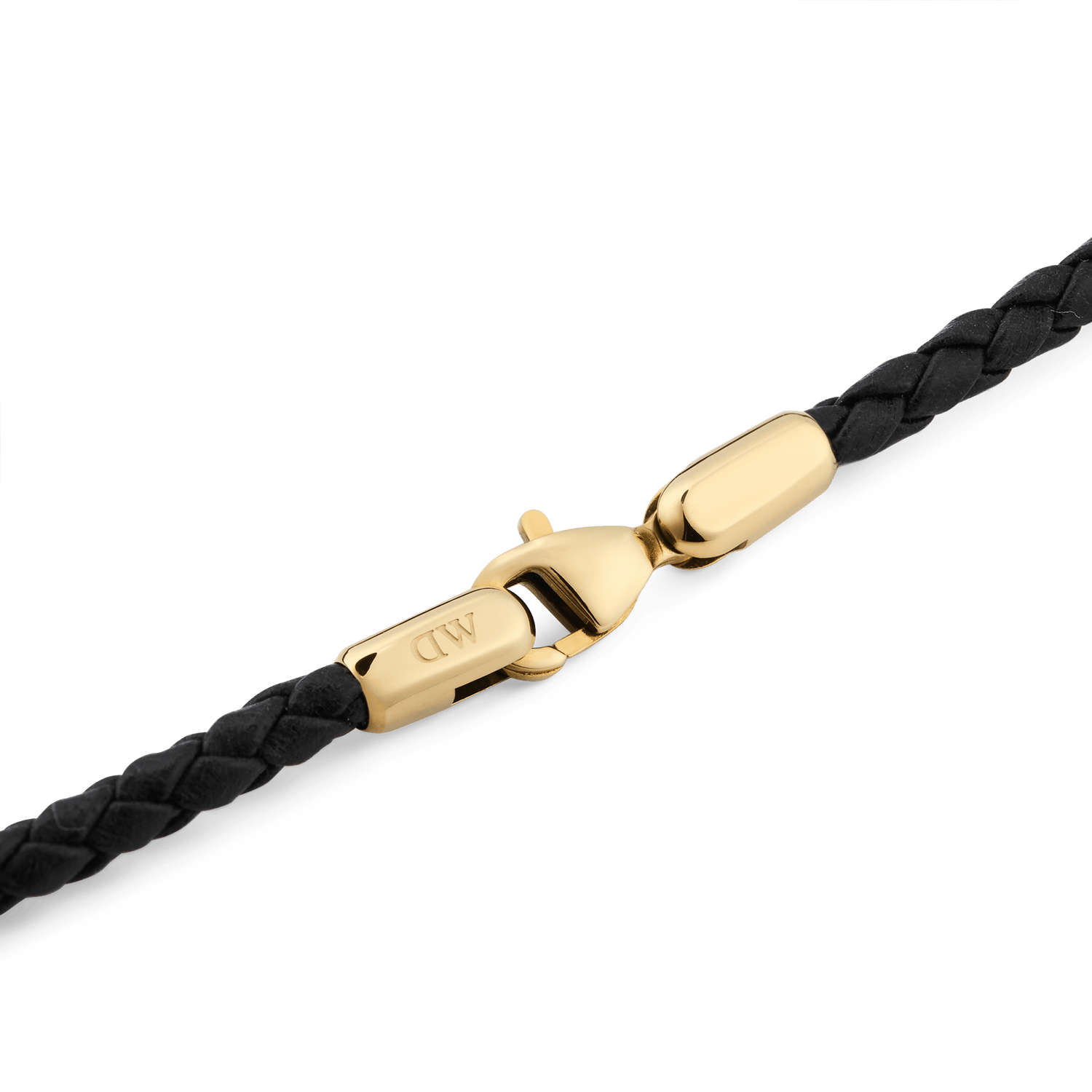 Daniel Braided Leather Bracelet Sheffield 3.0 195mm G - Daniel Wellington