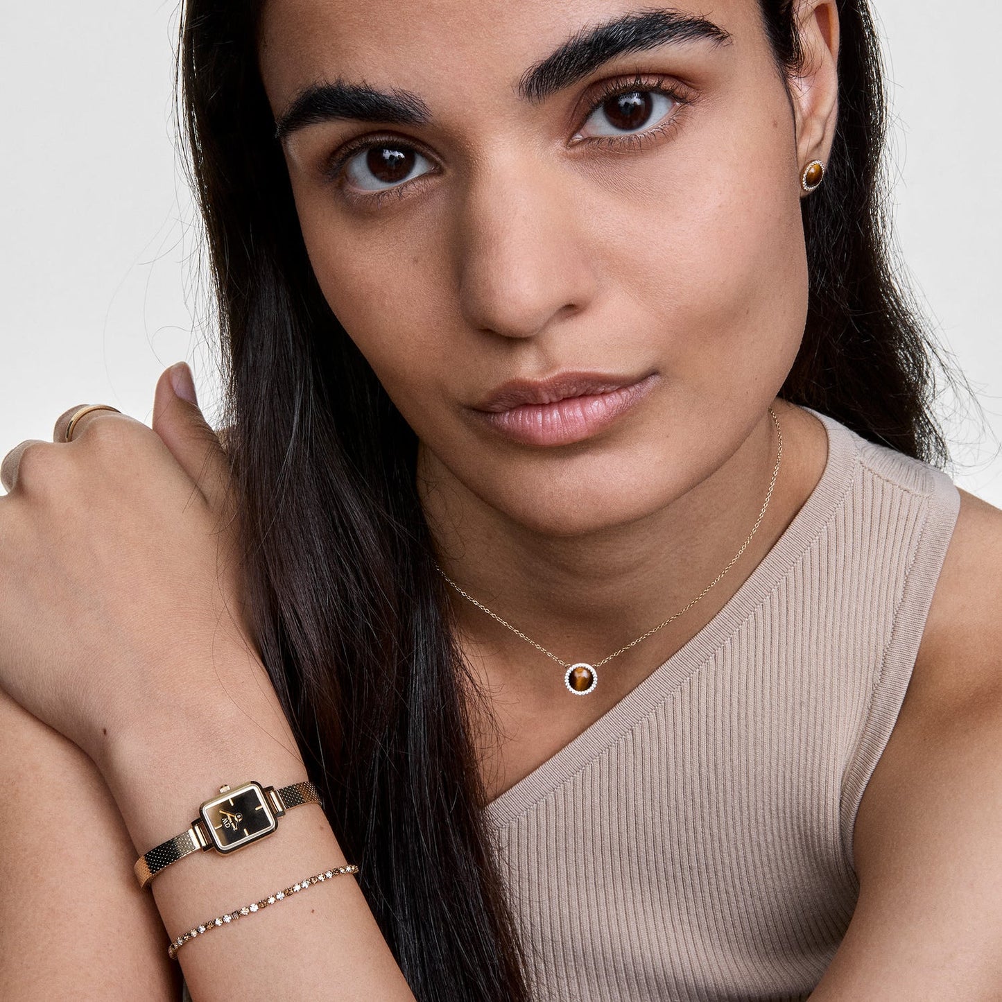 Audrey Necklace Tiger-E G - Daniel Wellington