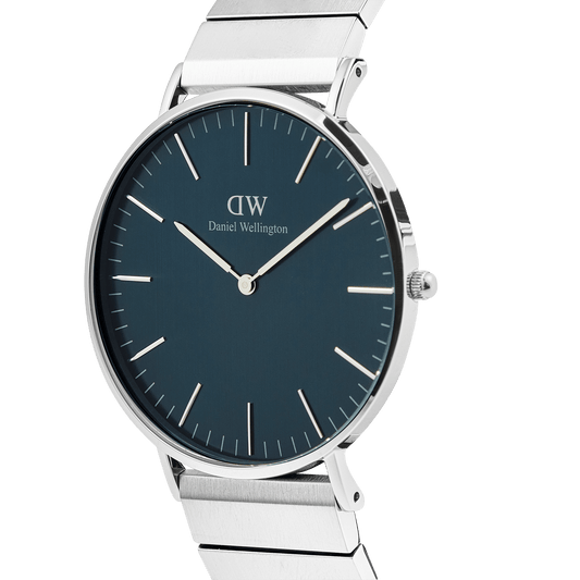 Classic 40 Sterling Piano S Brushed Arctic - Daniel Wellington