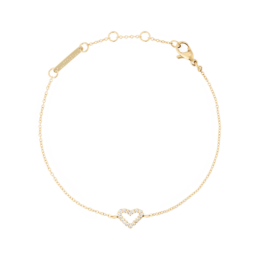 Mirelle Heart Bracelet G - Daniel Wellington