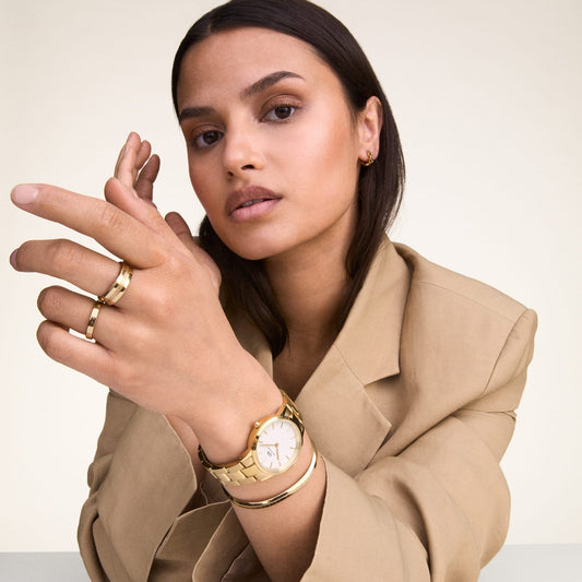 Iconic Link 28 G White - Daniel Wellington
