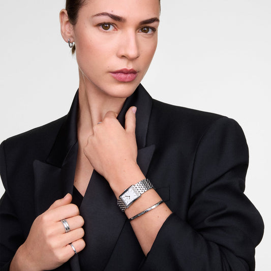 Classic Aura Ring Two Rows 54 S - Daniel Wellington