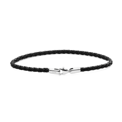 Daniel Braided Leather Bracelet Sheffield 3.0 195mm S - Daniel Wellington