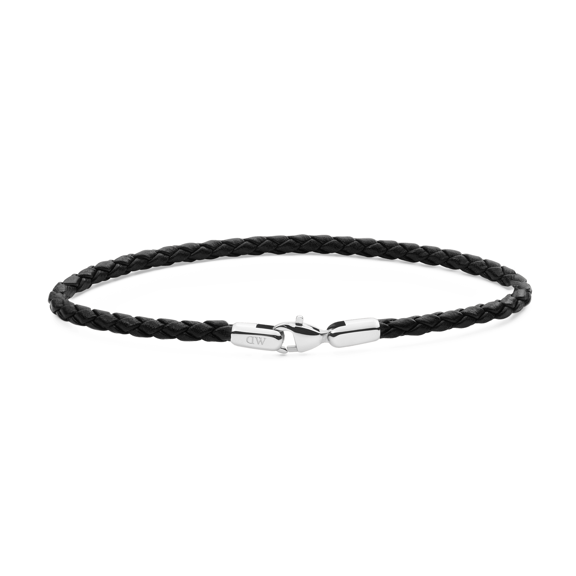 Daniel Braided Leather Bracelet Sheffield 3.0 185mm S - Daniel Wellington