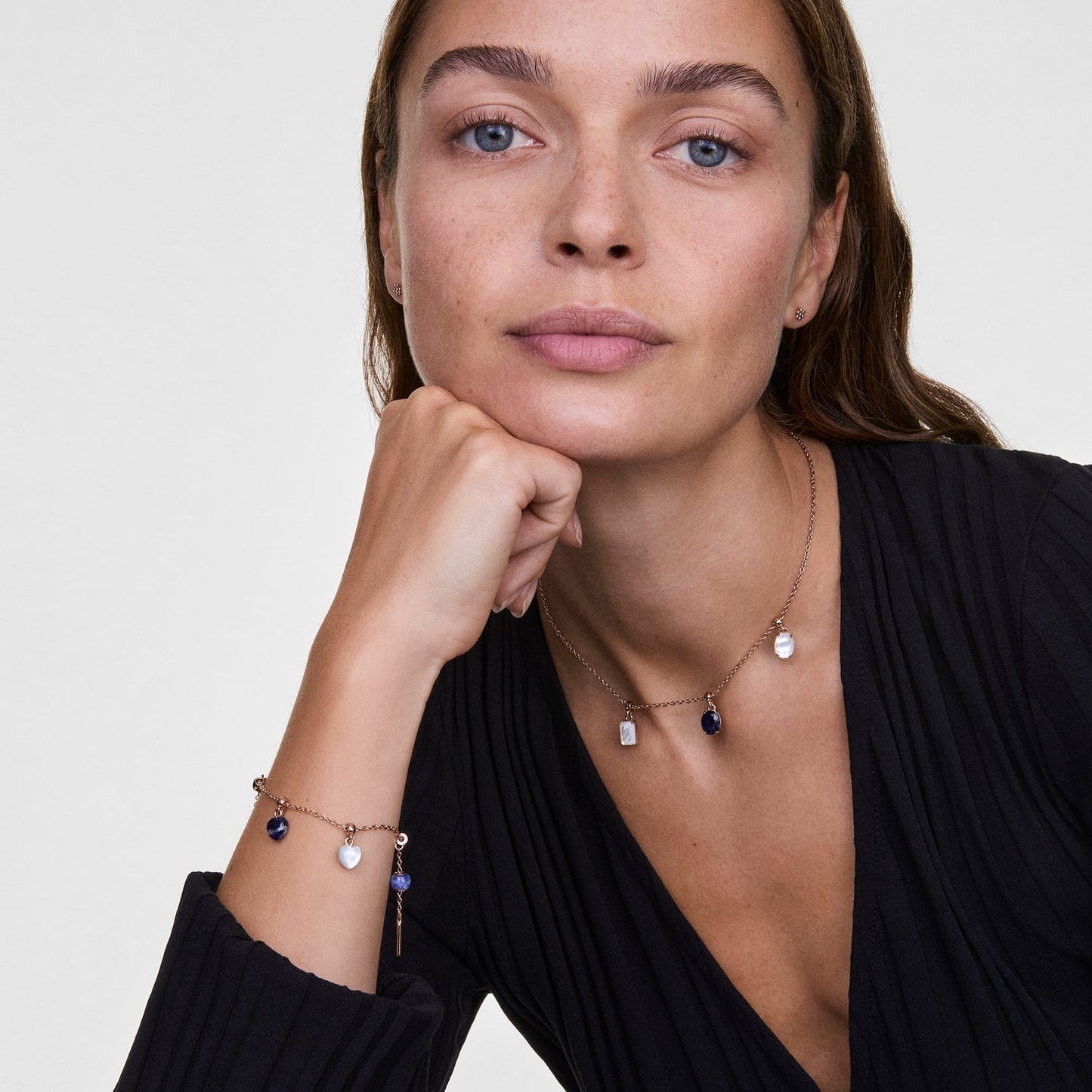 Charm Heart Blue-S G - Daniel Wellington