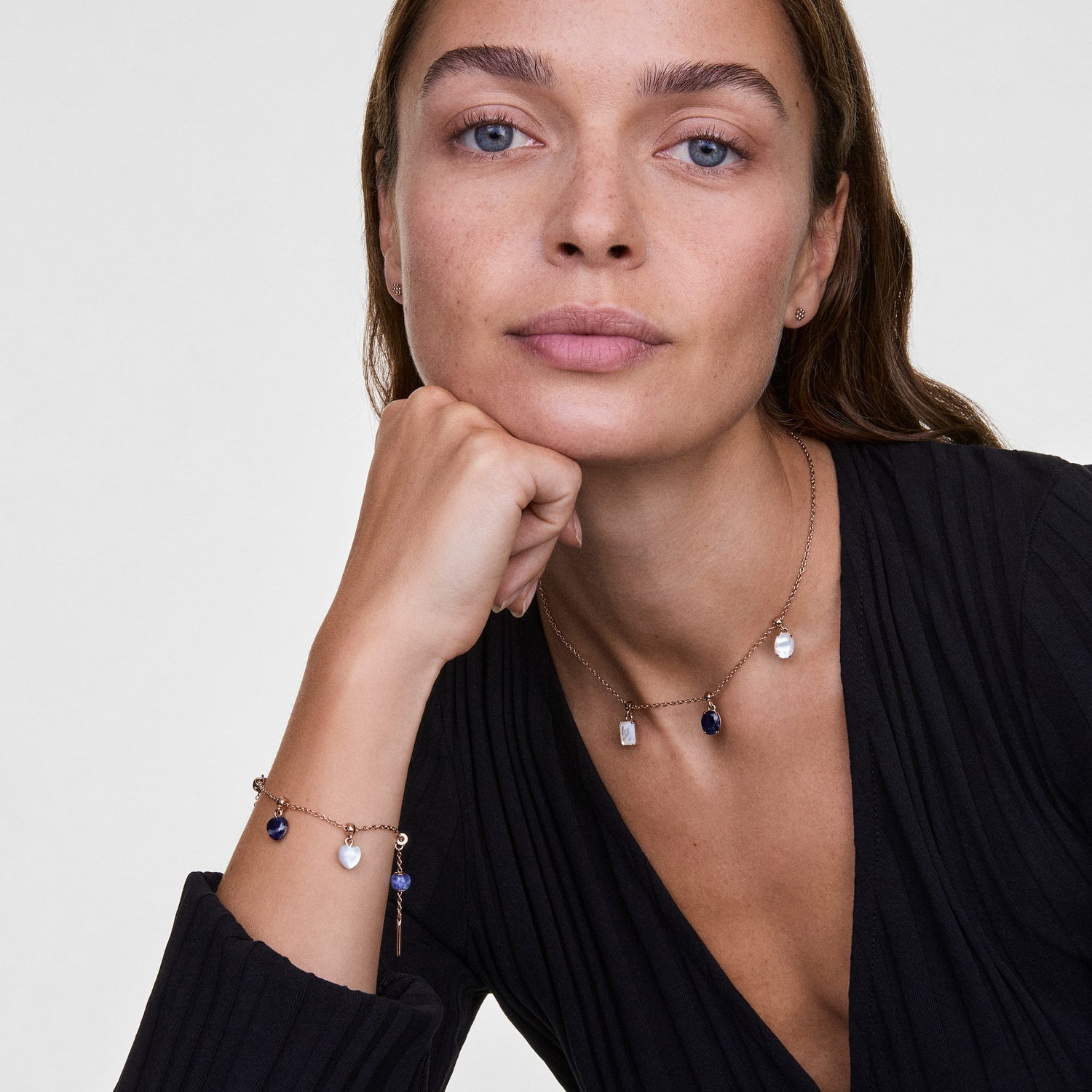 Charm Heart Blue-S G - Daniel Wellington