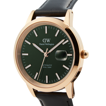 Iconic Automatic 40 Sheffield RG Green Enamel - Daniel Wellington