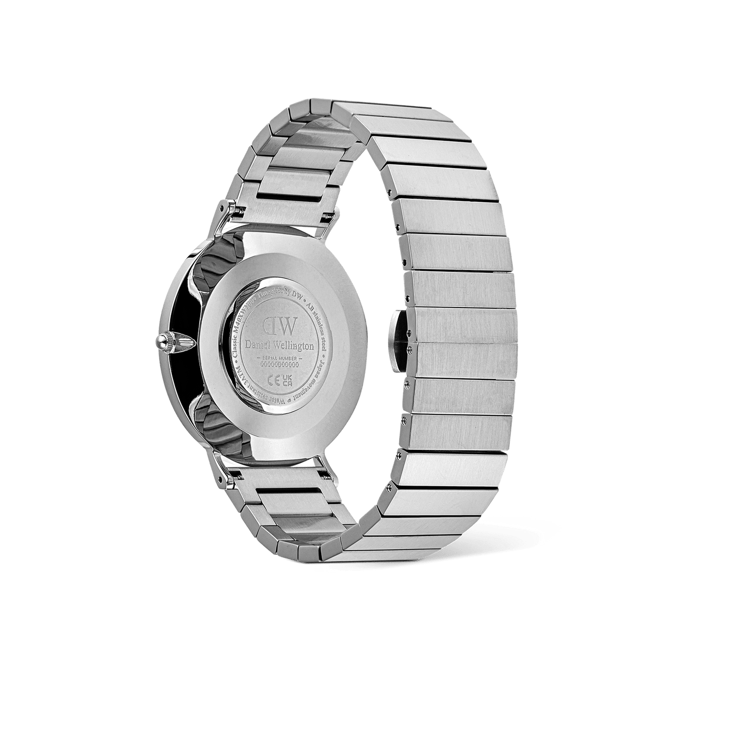 Classic 40 Sterling Piano S Brushed Arctic - Daniel Wellington