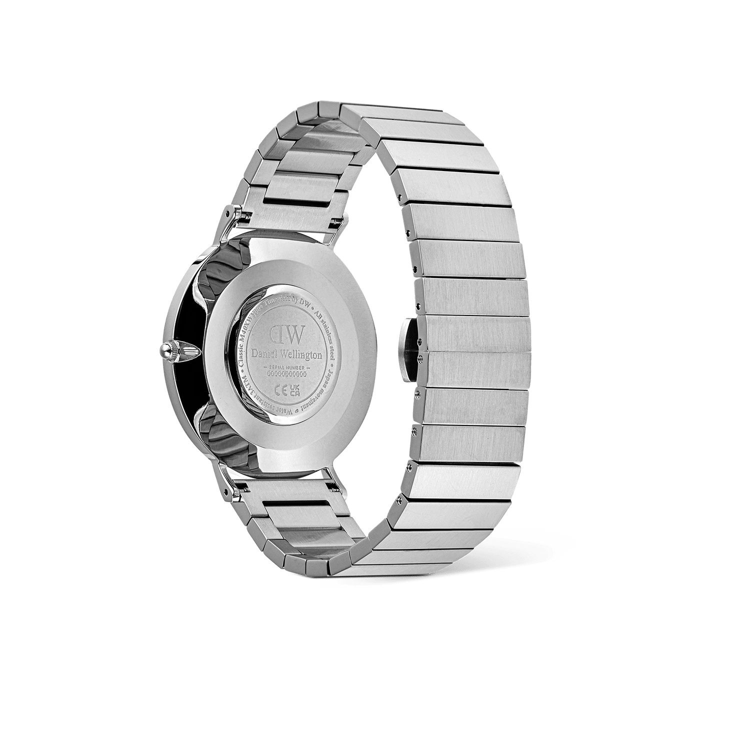 Classic 40 Sterling Piano S Brushed Arctic - Daniel Wellington