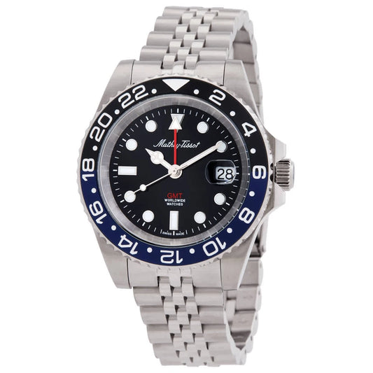 GMT ساعة ماثي تيسو رجالية - Mathey-Tissot