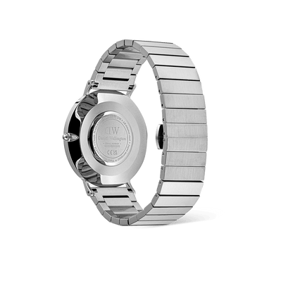 Classic 40 Sterling Piano S Brushed Silver - Daniel Wellington