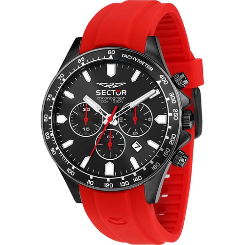 ساعة Sector 230 - أسود