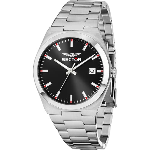 ساعة Sector C300 - أسود