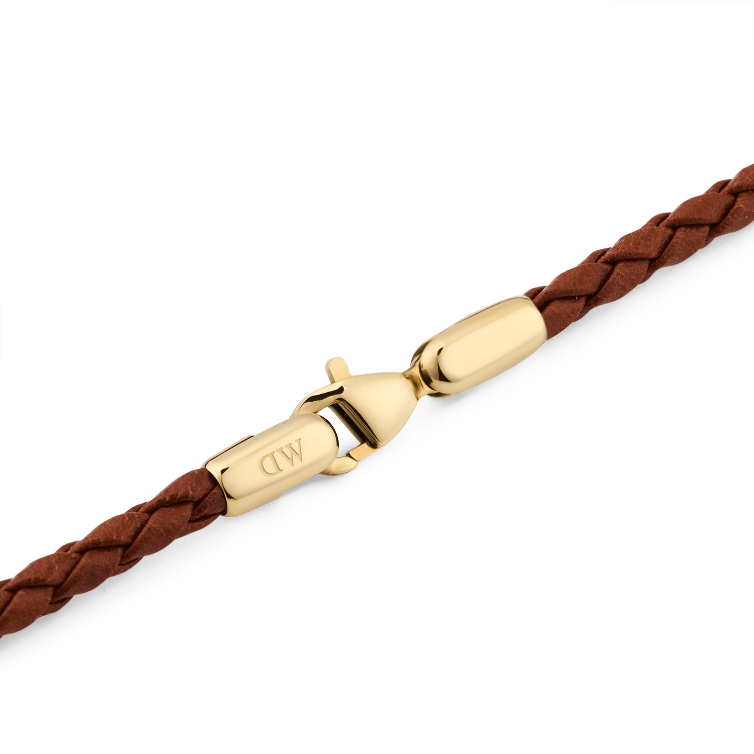 Daniel Braided Leather Bracelet St Mawes 3.0 195mm G - Daniel Wellington