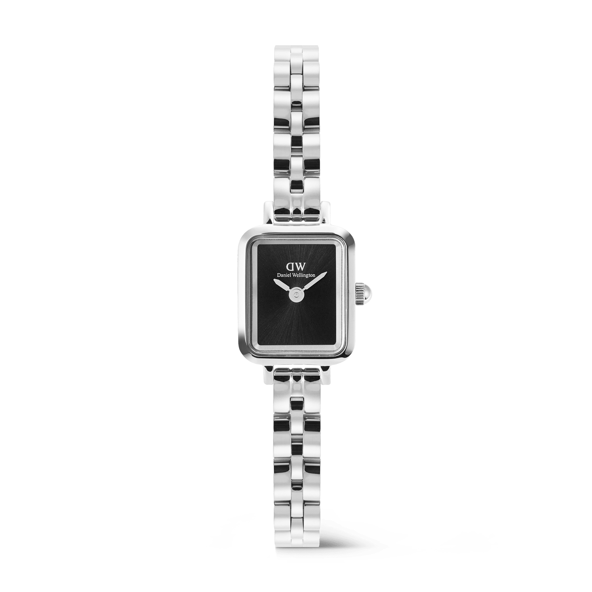 Quadro Mini 15.4x18.2 Arch 3-Link Onyx Sunray S - Daniel Wellington