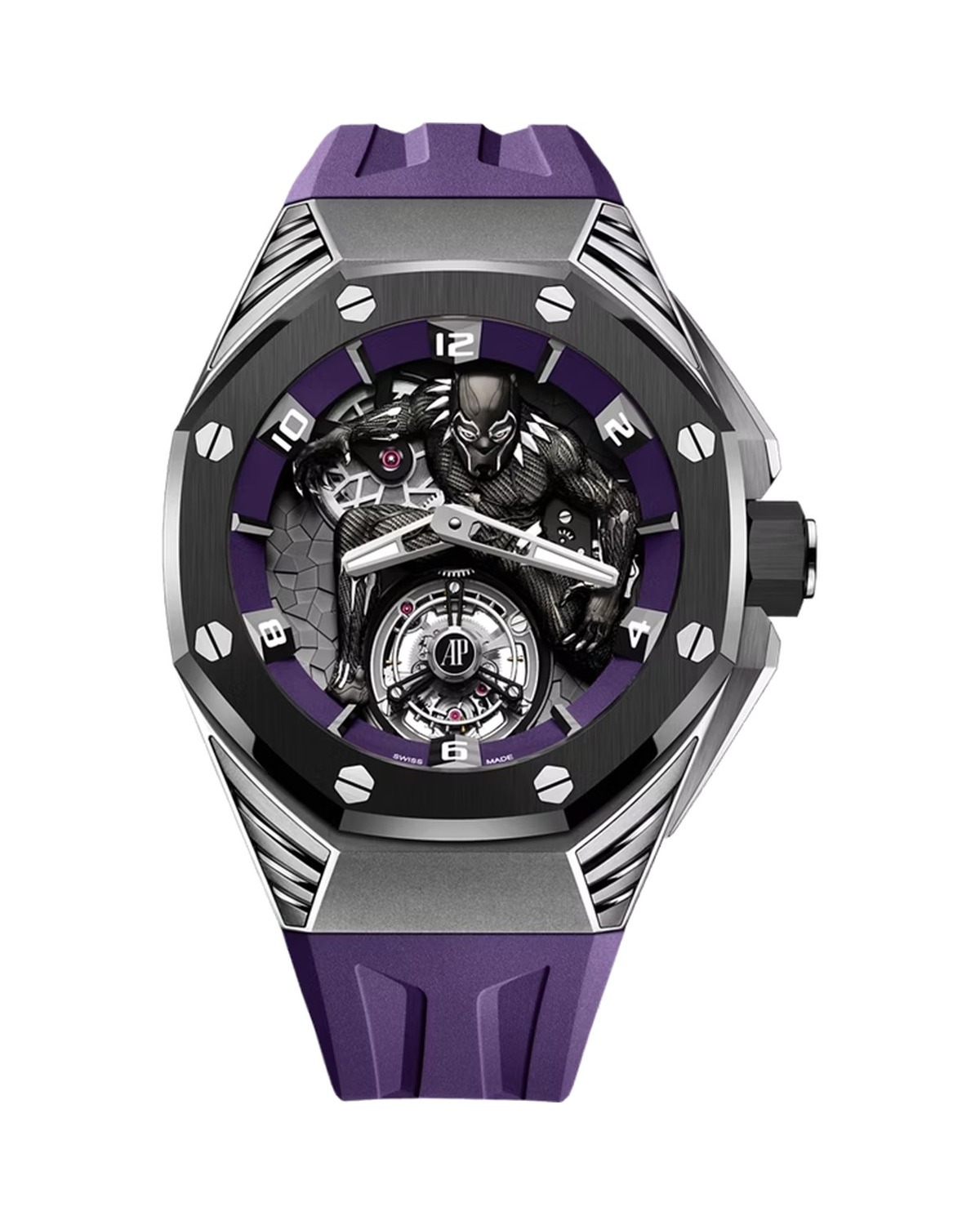 ساعة أوديمار بيغيه Royal Oak Concept Black Panther